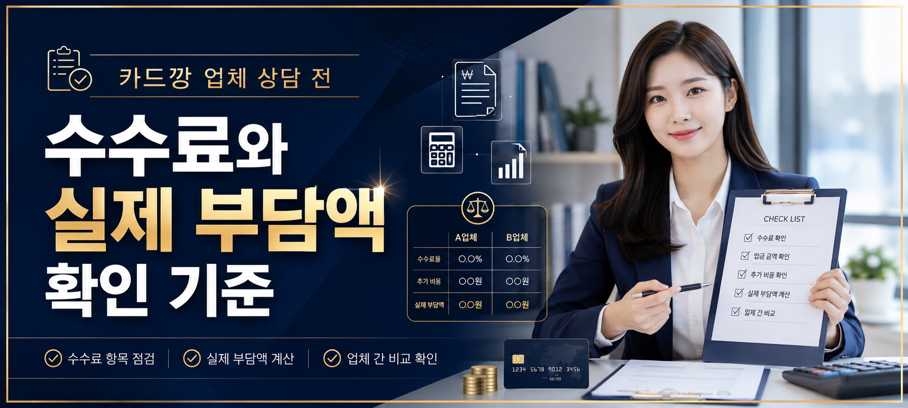 카드깡 업체 상담 전 피해 예방 체크리스트 안내 이미지